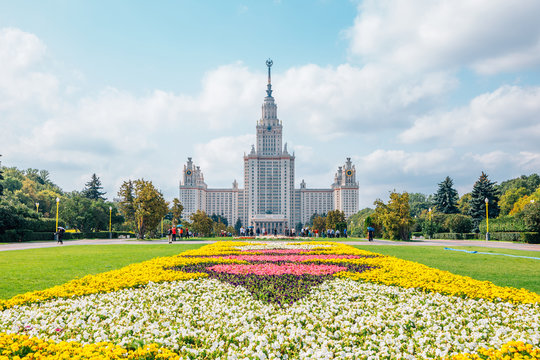 Lomonosov Moscow State University in Moscow, Russia