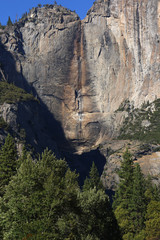 Fototapeta premium Yosemite Water Falls gone silent