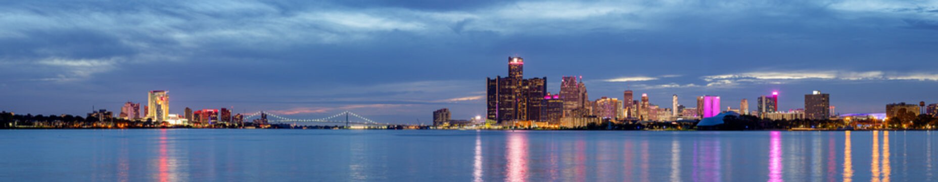 The Cities of Detroit and Windsor