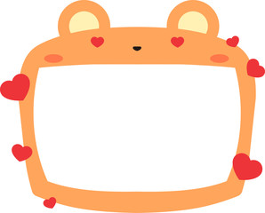 Cute Bear whiteboard