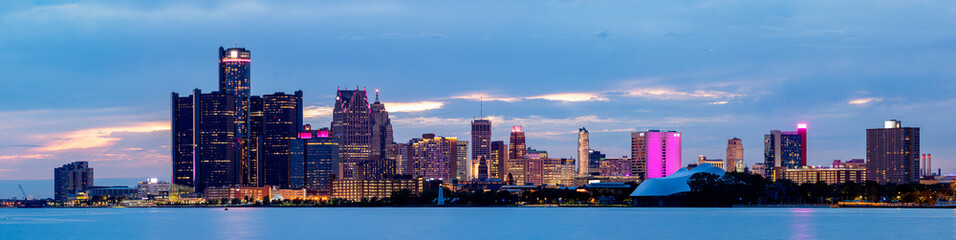 Fototapeta na wymiar The City of Detroit