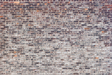 Colorful and White Brick Wall