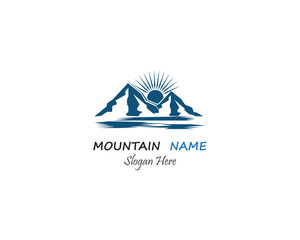 Mountain Logo Business Template Vector