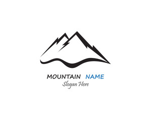 Mountain Logo Business Template Vector