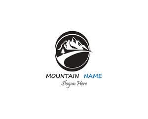 Mountain Logo Business Template Vector