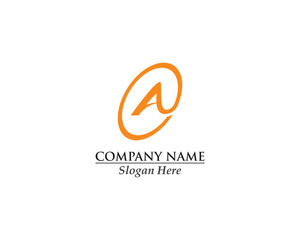 Abstract creative logo initial N concept design