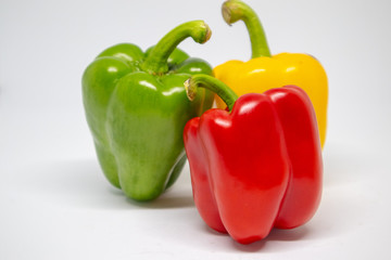 3 fresh green peppers