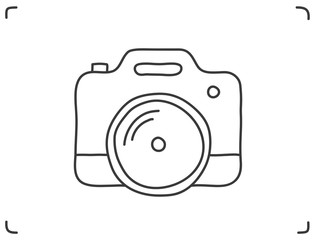 Doodle Camera Icon