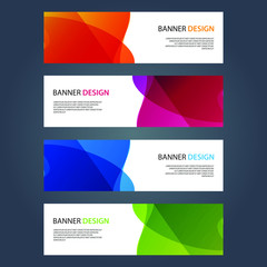 Vector Abstract design banner web template