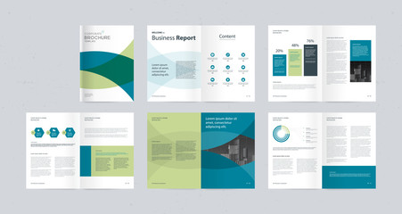 template layout design with cover page for company profile ,annual report , brochures, flyers, presentations, leaflet, magazine,book . and vector a4 size for editable.