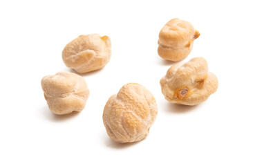 chickpea beans isolated