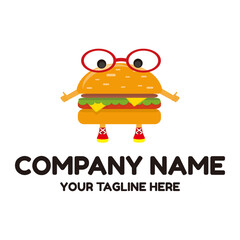 Big Burger character logo