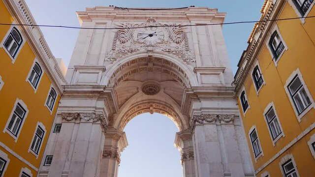 Lisbon Rua Augusta smooth Gimbal footage by Niclas Dreier Creative