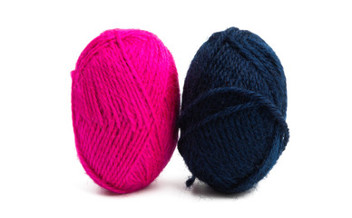 skein of yarn isolated
