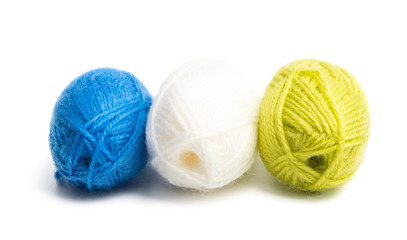 skein of yarn isolated