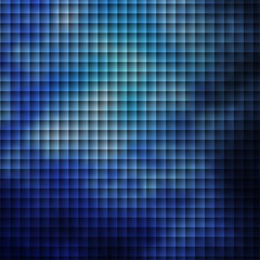 Dark BLUE vector background in polygonal style.