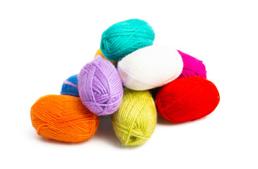 skein of yarn isolated