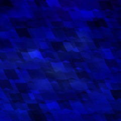 Dark BLUE vector pattern with colorful hexagons.
