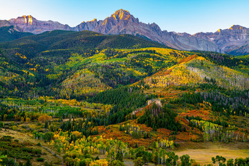 Sneffels range valley