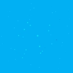 Dark BLUE vector layout with bright stars. Colorful illustration with abstract gradient stars. Design for your business promotion.