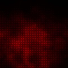 Dark Brown vector pattern in square style.