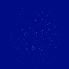 Naklejka na ściany i meble Dark BLUE vector texture with beautiful stars. Shining colorful illustration with small and big stars. Pattern for new year ad, booklets.