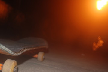 abstract background with lots of light spots