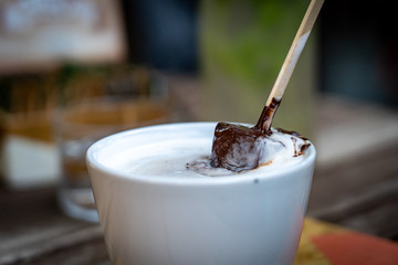 chocolate and milk