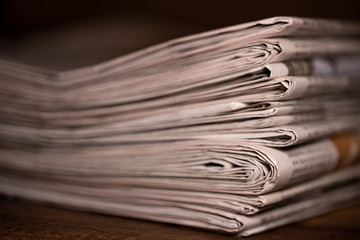 Zeitungsstapel