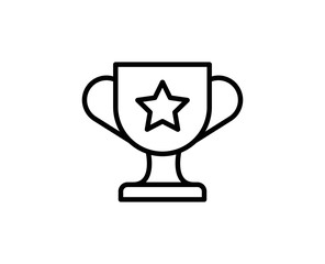 Award line icon