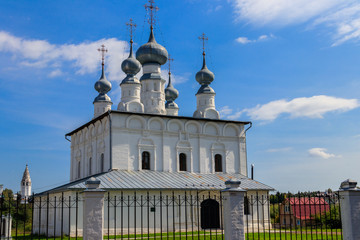 Peter and Paul Church in Suzdal, Russia. Golden ring of Russia