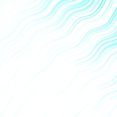 Light BLUE vector texture with circular arc. Colorful illustration, which consists of curves. Best design for your ad, poster, banner.