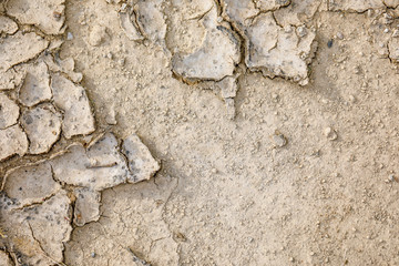 Dry and Crack earth roof texture 