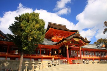 Obraz premium 岩清水八幡宮