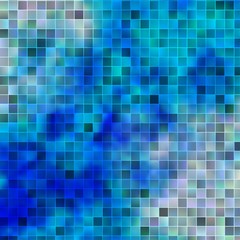 Light BLUE vector template with rectangles.