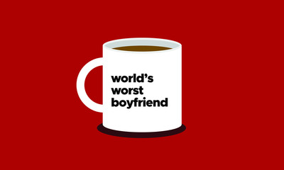 Mug Design World's Worst Boyfriend