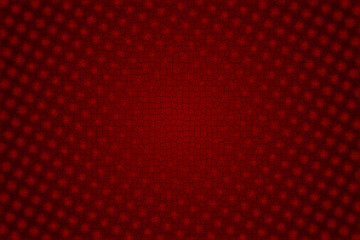 color Halftone circle frame horizontal background. color circular border using halftone dots texture.