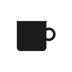 Water Mug Icon. Flat style vector EPS.