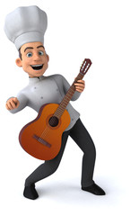 Fun chef - 3D Illustration