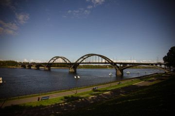 Obraz premium bridge over the river