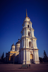 Fototapeta na wymiar old orthodox church in Russia