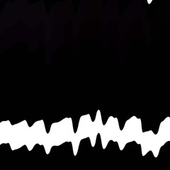 Dark Brown vector texture with circular arc. Brand new colorful illustration with bent lines. Best design for your posters, banners.