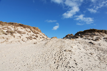 Sanddüne mit Weg