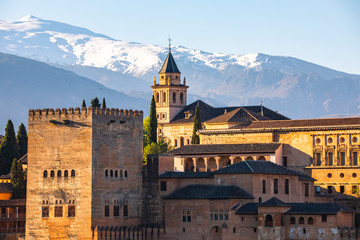 Fototapeta premium Alhambra palace, Granada, Andalucia, Spain