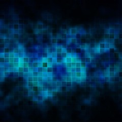 Light BLUE vector pattern in square style.