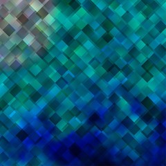 Obraz premium Light BLUE vector backdrop with rectangles.
