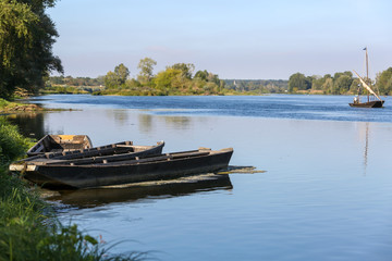 Obraz premium on the banks of the Loire river
