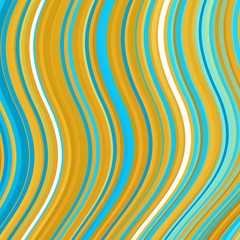 Light Blue, Red vector background with wry lines. Colorful illustration in circular style with lines. Pattern for busines booklets, leaflets