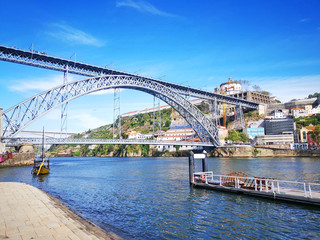 bridge over river Porto