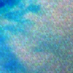 Light BLUE vector texture with triangular style.
